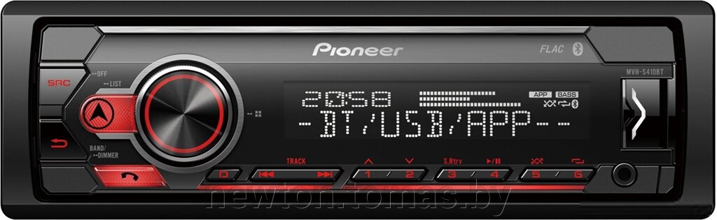 USB-магнитола Pioneer MVH-S410BT от компании Интернет-магазин Newton - фото 1