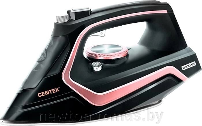 Утюг CENTEK CT-2313 черный/розовый от компании Интернет-магазин Newton - фото 1