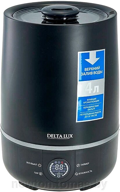 Увлажнитель воздуха Delta DE-3705 черный от компании Интернет-магазин Newton - фото 1