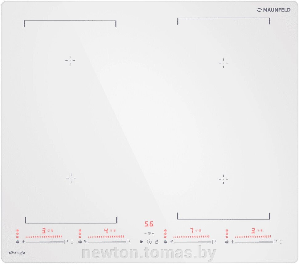 Варочная панель MAUNFELD CVI604SBEXWH Inverter от компании Интернет-магазин Newton - фото 1