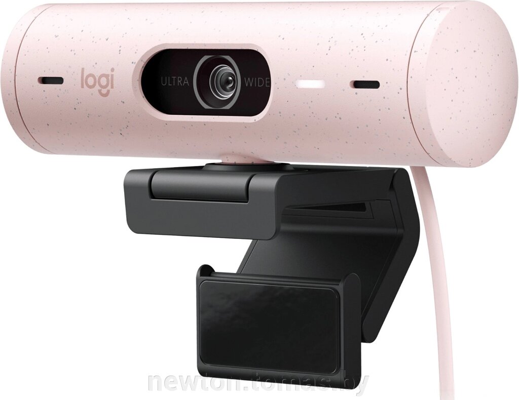 Веб-камера Logitech Brio 500 розовый от компании Интернет-магазин Newton - фото 1