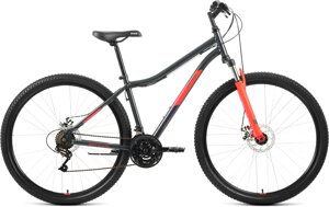 Велосипед Altair MTB HT 29 2.0 D р. 17 2022 темно-серый/красный