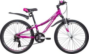 Велосипед Novatrack Katrina 24 фиолетовый, 2019