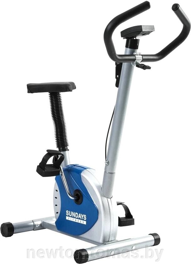 Велотренажер Sundays Fitness ES-8001 синий от компании Интернет-магазин Newton - фото 1