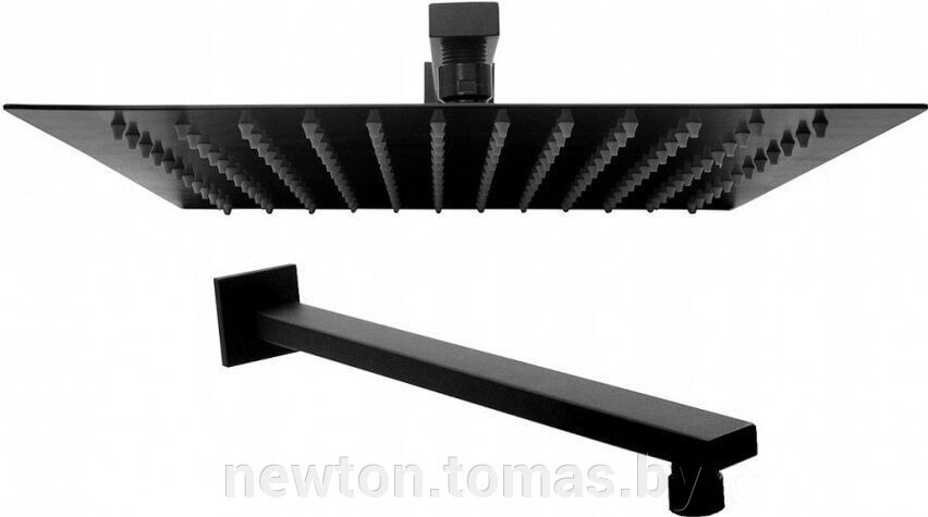 Верхний душ Rea Ultra Slim REA-P0650 черный от компании Интернет-магазин Newton - фото 1