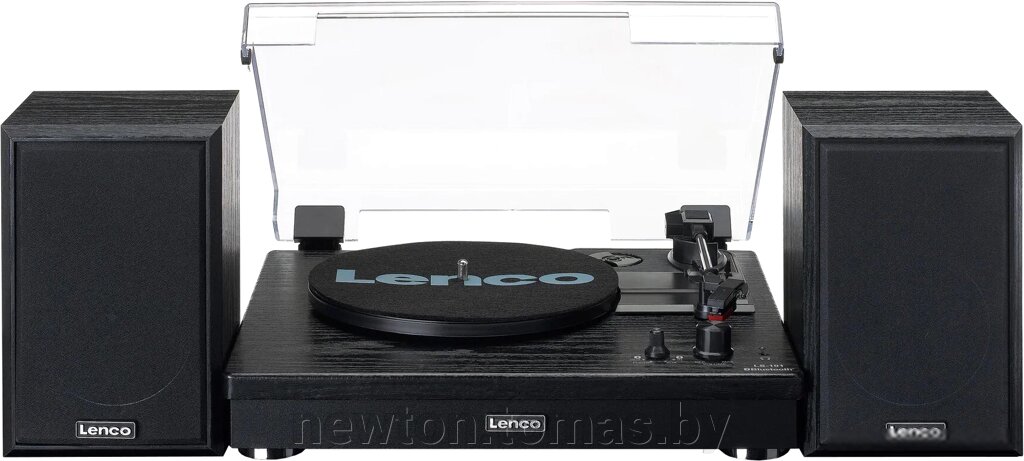 Виниловый проигрыватель Lenco LS-101 черный от компании Интернет-магазин Newton - фото 1