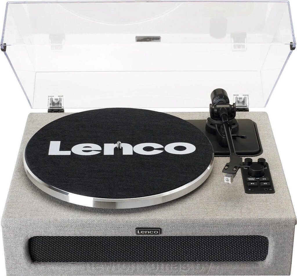 Виниловый проигрыватель Lenco LS-440 серый от компании Интернет-магазин Newton - фото 1