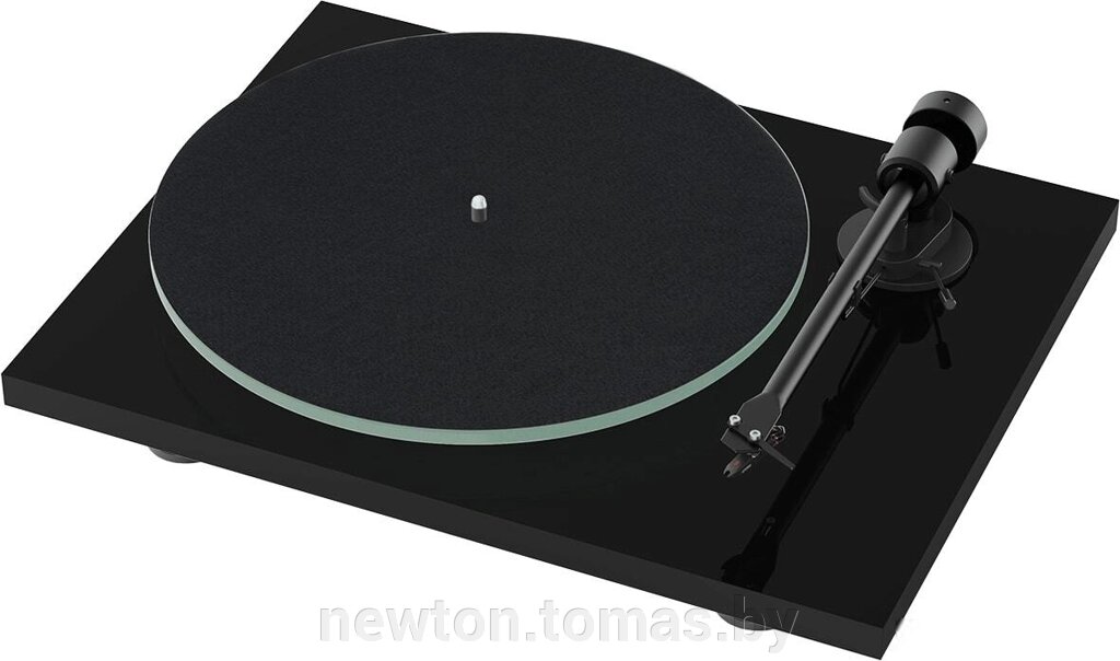 Виниловый проигрыватель Pro-Ject T1 черный от компании Интернет-магазин Newton - фото 1