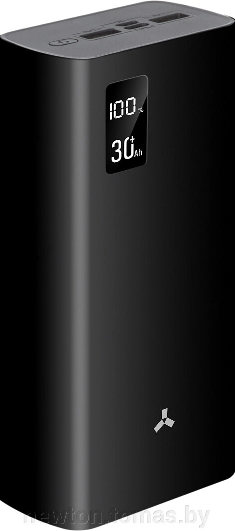 Внешний аккумулятор AccesStyle Bison 30PQD 30000mAh черный от компании Интернет-магазин Newton - фото 1