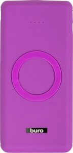 Внешний аккумулятор Buro BPQ10F 10000mAh фиолетовый