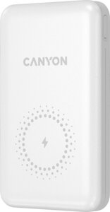 Внешний аккумулятор Canyon PB-1001 10000mAh белый
