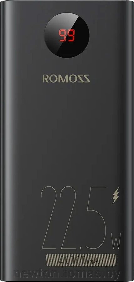 Внешний аккумулятор Romoss PEA40PF черный от компании Интернет-магазин Newton - фото 1