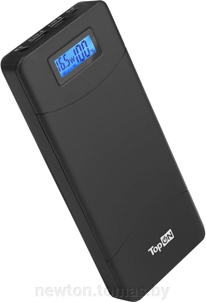Внешний аккумулятор TopON TOP-T72 черный от компании Интернет-магазин Newton - фото 1
