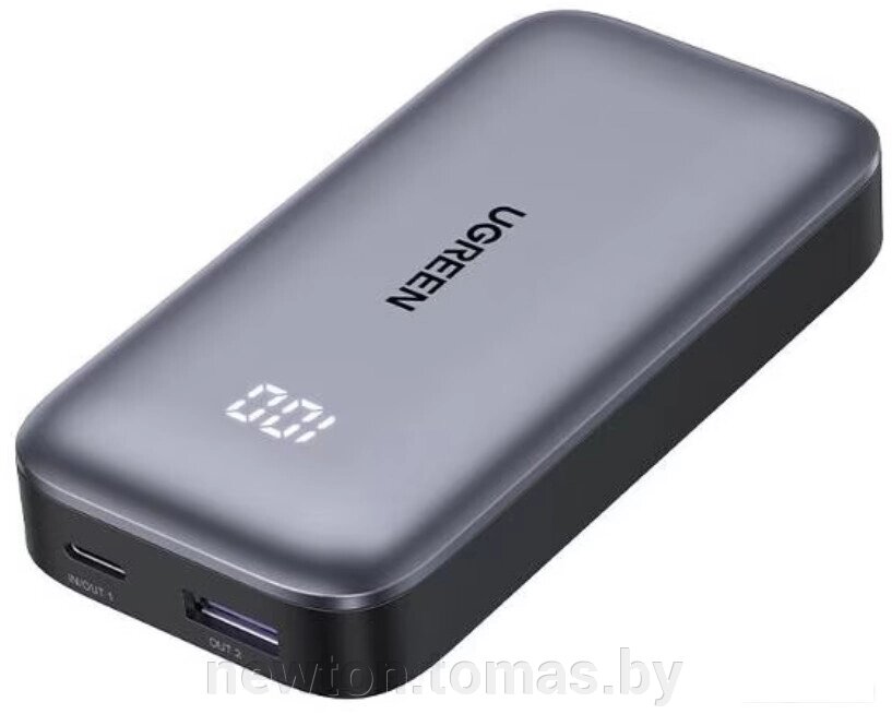 Внешний аккумулятор Ugreen PB502 10000mAh серый от компании Интернет-магазин Newton - фото 1