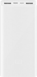 Внешний аккумулятор Xiaomi Mi Power Bank 3 PLM18ZM USB-C 20000mAh белый
