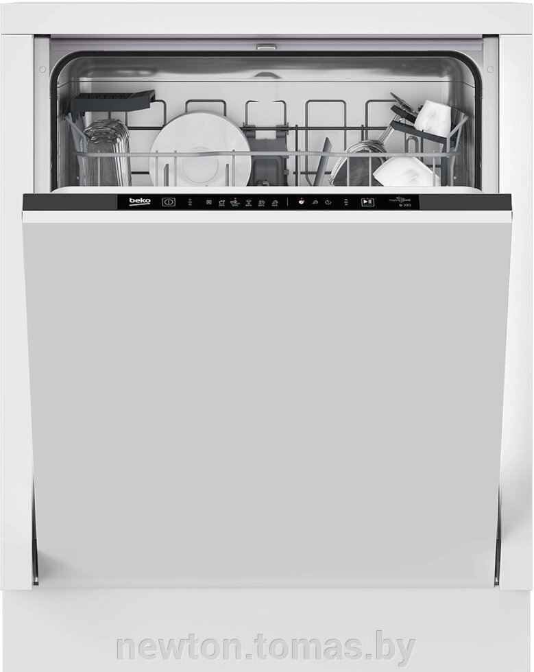 Встраиваемая посудомоечная машина BEKO BDIN16420 от компании Интернет-магазин Newton - фото 1