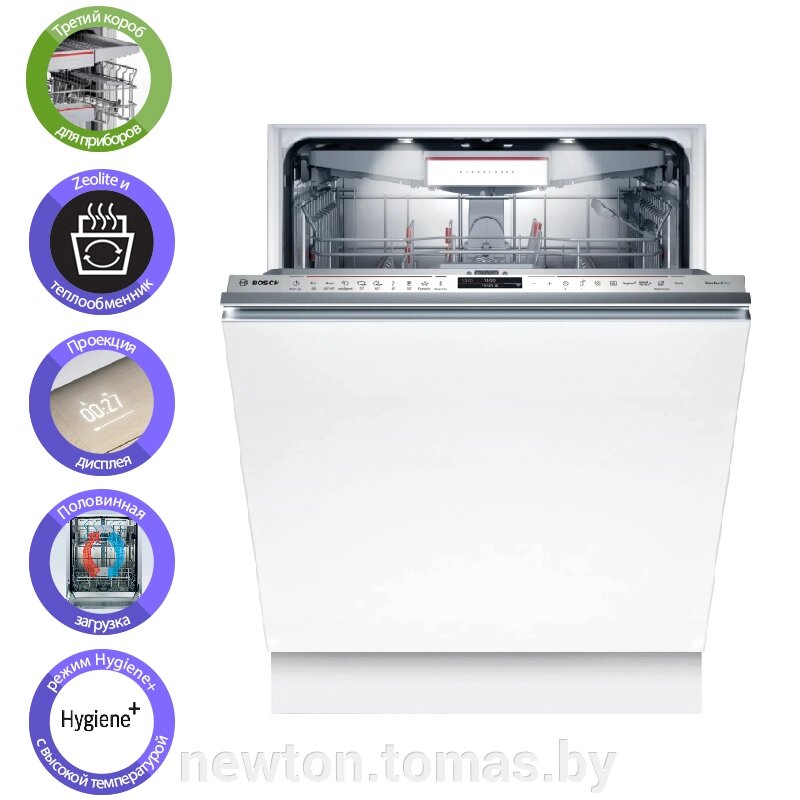Встраиваемая посудомоечная машина Bosch Serie 8 SMV8YCX03E от компании Интернет-магазин Newton - фото 1