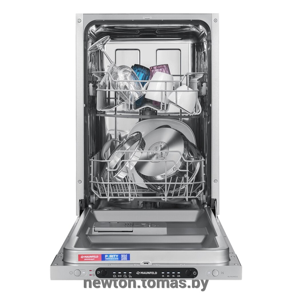 Встраиваемая посудомоечная машина MAUNFELD MLP4249G02 от компании Интернет-магазин Newton - фото 1