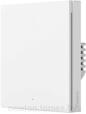 Выключатель Aqara Smart Wall Switch H1 одноклавишный, с нейтралью от компании Интернет-магазин Newton - фото 1