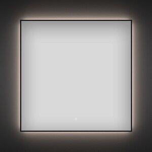 Wellsee Зеркало с фоновой LED-подсветкой 7 Rays' Spectrum 172200340, 50 х 50 см с сенсором и регулировкой яркости
