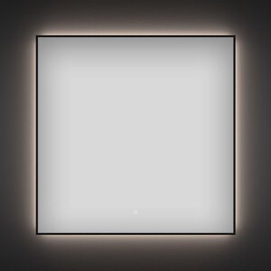 Wellsee Зеркало с фоновой LED-подсветкой 7 Rays' Spectrum 172200390, 80 х 80 см с сенсором и регулировкой яркости