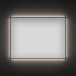 Wellsee Зеркало с фоновой LED-подсветкой 7 Rays' Spectrum 172200930, 80 х 55 см с сенсором и регулировкой яркости