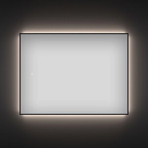 Wellsee Зеркало с фоновой LED-подсветкой 7 Rays' Spectrum 172200950, 75 х 60 см с сенсором и регулировкой яркости