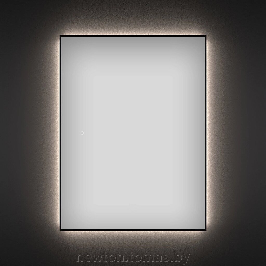 Wellsee Зеркало с фоновой LED-подсветкой 7 Rays' Spectrum 172201000, 70 х 90 см с сенсором и регулировкой яркости от компании Интернет-магазин Newton - фото 1
