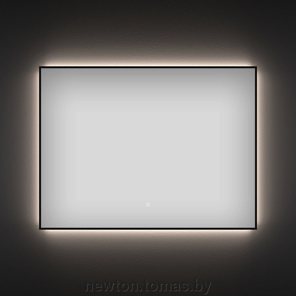 Wellsee Зеркало с фоновой LED-подсветкой 7 Rays' Spectrum 172201010, 90 х 70 см с сенсором и регулировкой яркости от компании Интернет-магазин Newton - фото 1