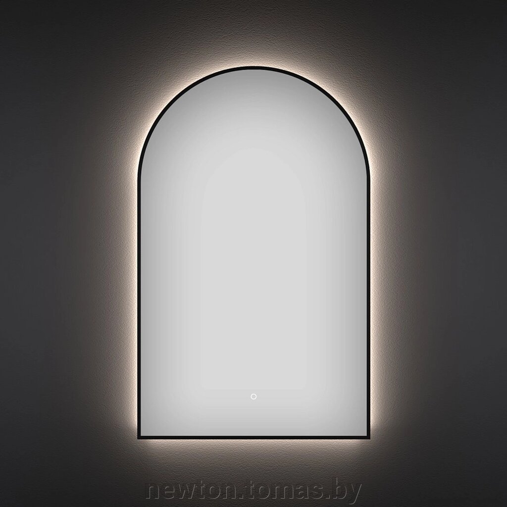 Wellsee Зеркало с фоновой LED-подсветкой 7 Rays' Spectrum 172201690, 40 х 70 см с сенсором и регулировкой яркости от компании Интернет-магазин Newton - фото 1