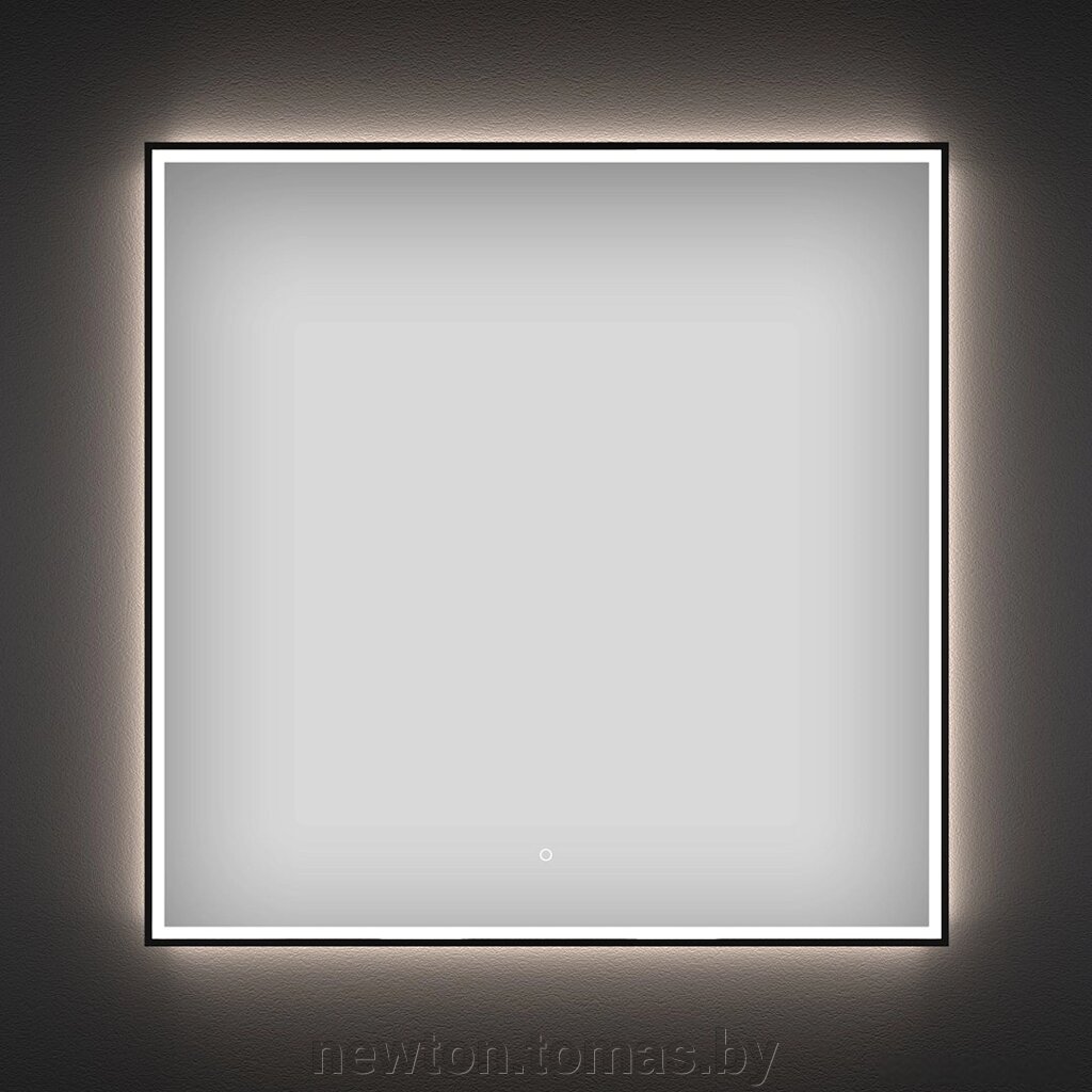 Wellsee Зеркало с фронтальной LED-подсветкой 7 Rays' Spectrum 172200410, 60 х 60 см с сенсором и регулировкой яркости от компании Интернет-магазин Newton - фото 1