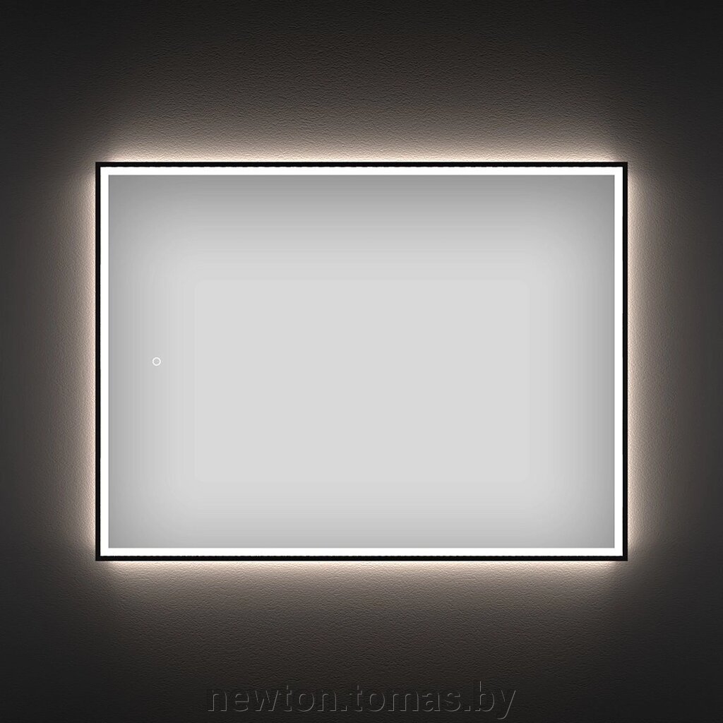 Wellsee Зеркало с фронтальной LED-подсветкой 7 Rays' Spectrum 172201110, 60 х 40 см с сенсором и регулировкой яркости от компании Интернет-магазин Newton - фото 1