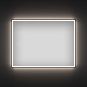 Wellsee Зеркало с фронтальной LED-подсветкой 7 Rays' Spectrum 172201110, 60 х 40 см с сенсором и регулировкой яркости