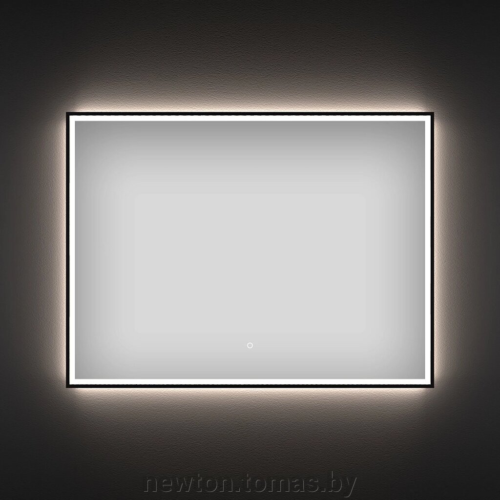 Wellsee Зеркало с фронтальной LED-подсветкой 7 Rays' Spectrum 172201350, 100 х 70 см с сенсором и регулировкой яркости от компании Интернет-магазин Newton - фото 1