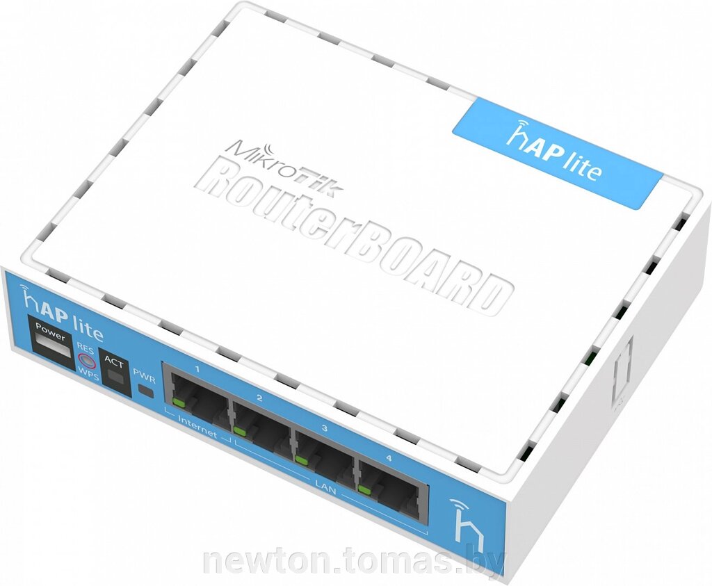 Wi-Fi роутер Mikrotik hAP lite RB941-2nD от компании Интернет-магазин Newton - фото 1