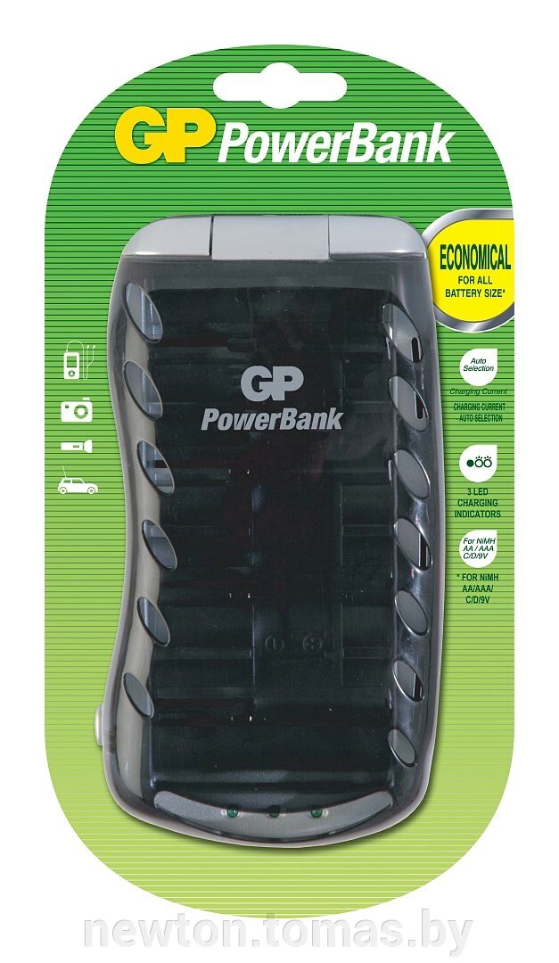 Зарядное устройство GP PowerBank Universal PB19GS от компании Интернет-магазин Newton - фото 1