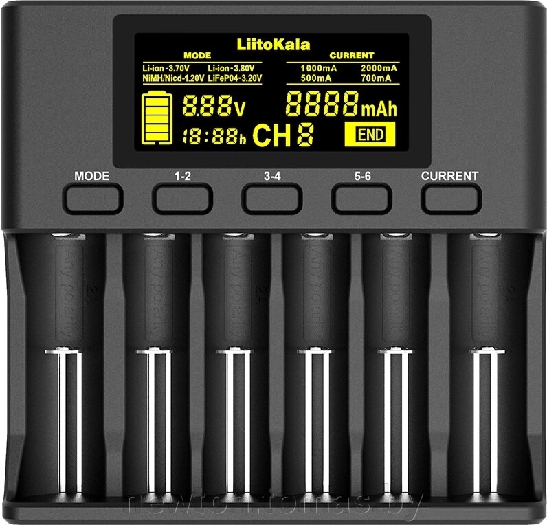 Зарядное устройство LiitoKala Lii-S6 от компании Интернет-магазин Newton - фото 1