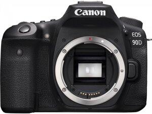 Зеркальный фотоаппарат Canon EOS 90D Body черный