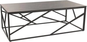 Журнальный столик Signal ESCADA A III серый мрамор/черный 120/60