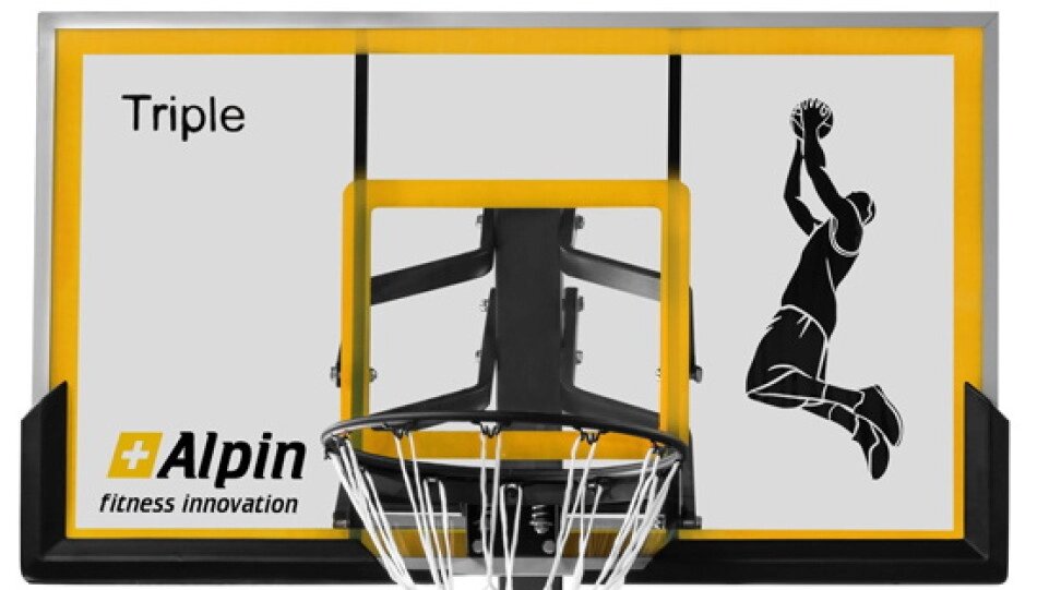 Баскетбольный щит Alpin Triple BBT-54 от компании Интернет-магазин SportSity - фото 1