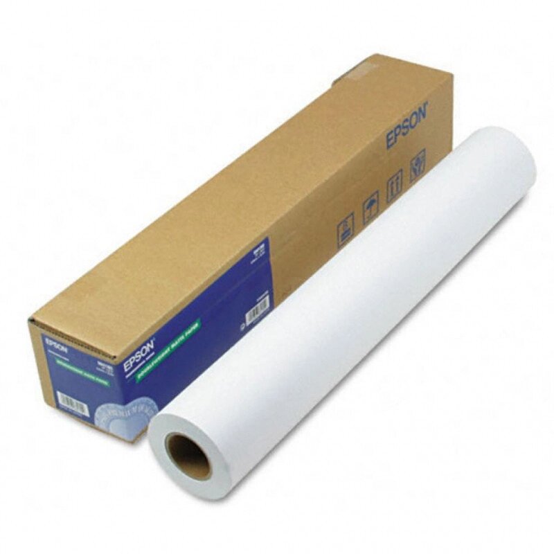 Бумага 17" (432 мм x 30.5 м) Epson Proofing Paper White Semimatte, 250 г/ м², рулон, C13S042003 от компании ООО "Копирка Бай" - фото 1