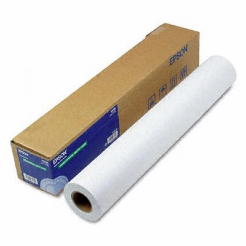 Бумага 17" (432 мм x 40 м) Epson Singleweight Matter Paper, 120 г/ м², рулон, C13S041746 от компании ООО "Копирка Бай" - фото 1