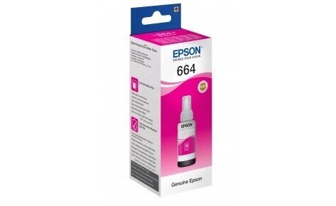 Чернила 664/ T6643/ C13T66434A (для Epson L100/ L120/ L132/ L210/ L222/ L310) пурпурные, 70 мл от компании ООО "Копирка Бай" - фото 1