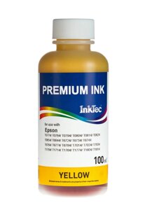 Чернила E0010/ T0824 (для Epson Stylus Photo 1390/ 1410/ 1500) InkTec, жёлтые, 100 мл, оригинальная фасовка