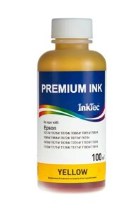 Чернила E0010/ T0824 (для Epson Stylus Photo 1390/ 1410/ 1500/ R265/ R280/ R290) InkTec, жёлтые, 100 мл