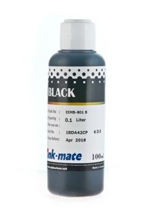 Чернила EIMB-801A (для Epson L800/ L805/ L810/ L850/ L1800) Ink-Mate, чёрные, 100 мл