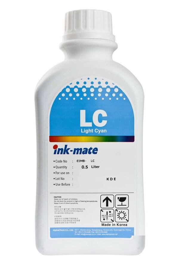 Чернила EIMB-801LC (для Epson L800/ L805/ L810/ L850/ L1800) Ink-Mate, светло-голубые, 500 мл от компании ООО "Копирка Бай" - фото 1