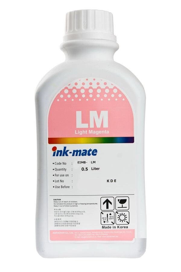 Чернила EIMB-801LM (для Epson L800/ L805/ L810/ L850/ L1800) Ink-Mate, светло-пурпурные, 500 мл от компании ООО "Копирка Бай" - фото 1