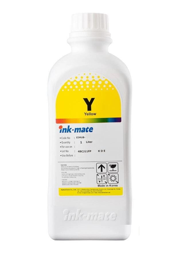 Чернила EIMB-801Y (для Epson L800/ L805/ L810/ L850/ L1800) Ink-Mate, жёлтые, 1 л от компании ООО "Копирка Бай" - фото 1