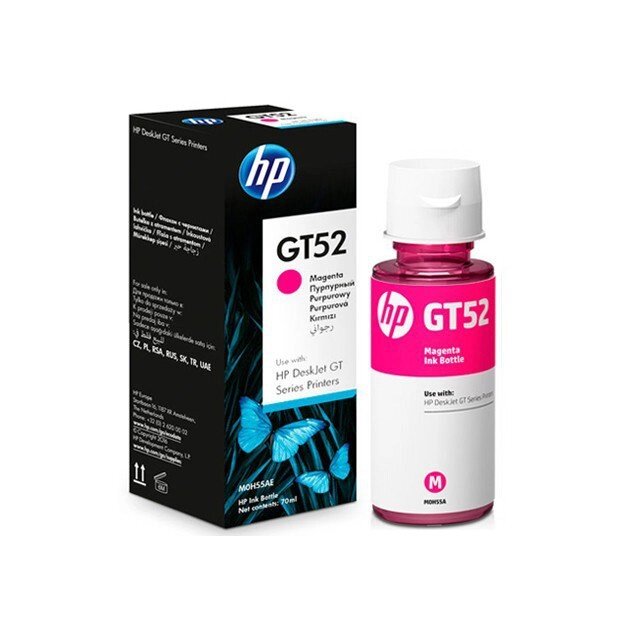 Чернила GT52/ M0H55AE (для HP DeskJet GT5810/ GT5820/ InkTank 115/ 315/ 419) пурпурные, 70 мл от компании ООО "Копирка Бай" - фото 1